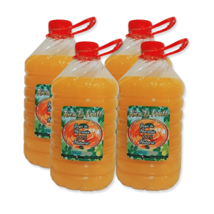 Galon de Jugo de naranja Rica Frutt 4 litros x 4 unidades