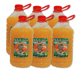 Galon de Jugo de naranja Rica Frutt 4 litros x 6 unidades